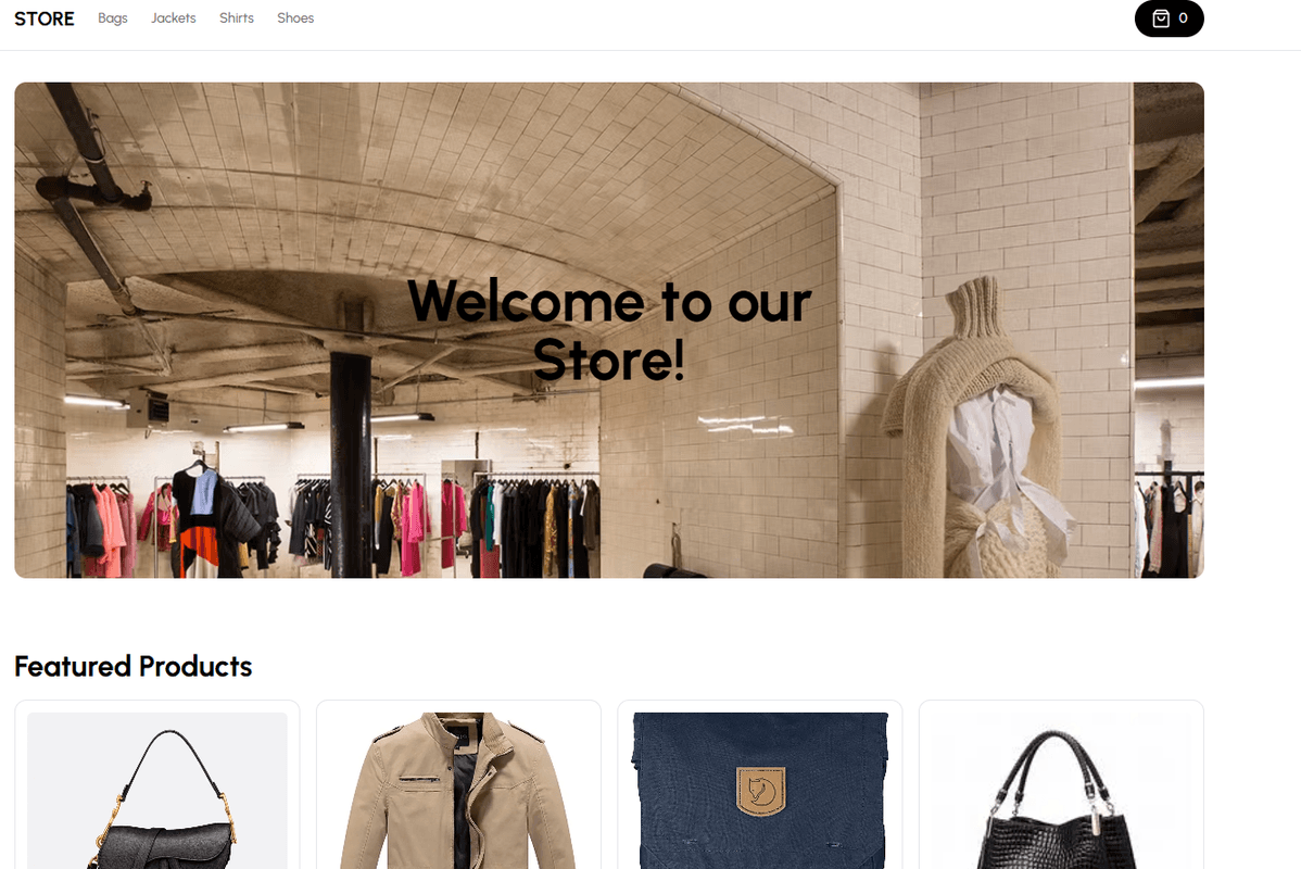 Ecommerce Store